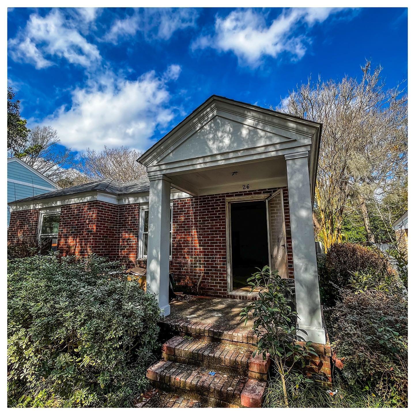 Excited to bring new life to this charming brick cottage in Byrnes Downs, Charleston! Our team is working with @buildwithhartman to preserve its historic character while updating it with modern amenities for a fresh and functional space. Stay tuned f