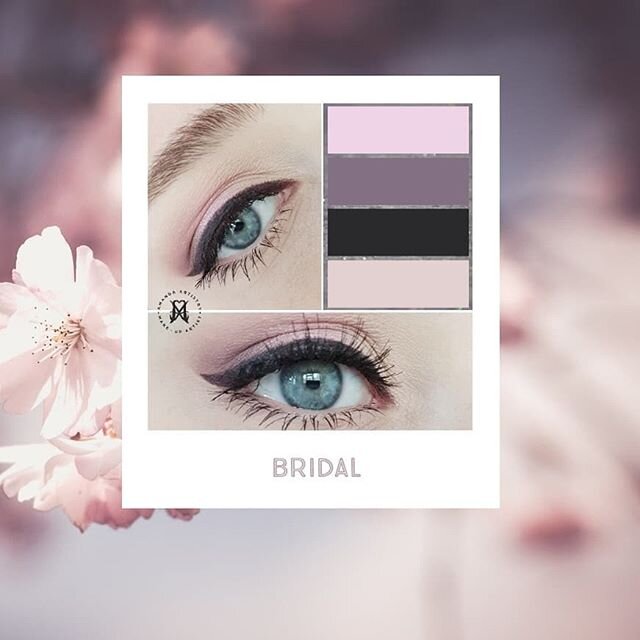 Bridal eye makeup (video in previous post) #bridal #makeup #makeupartist #pink #bridalbeauty #bridalinspiration #weddingplanning #2021bride #bridetobe #colourswatch #colourpalette #illamasqua #peachesmakeup #abh #maccosmetics #mykitco #learnhow #brid