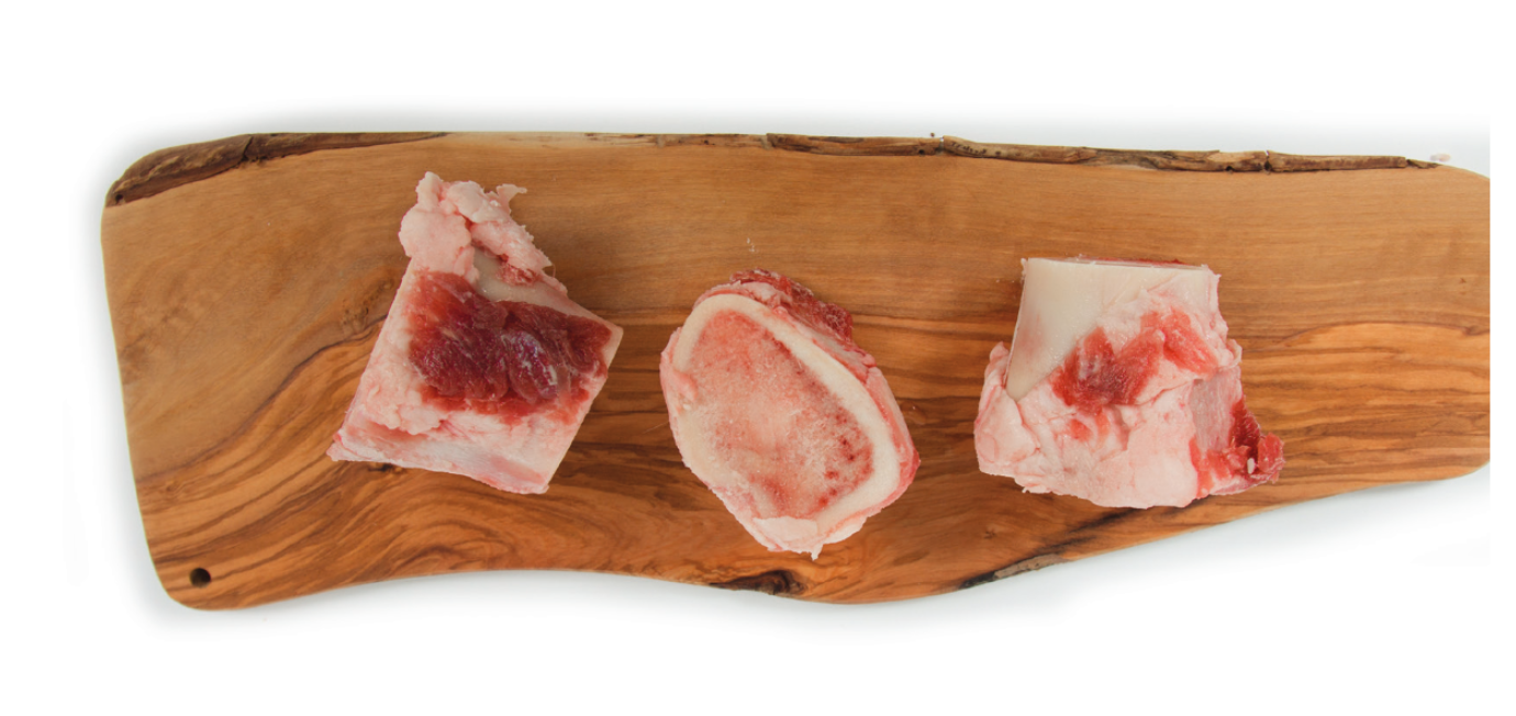 Small Batch Beef Marrow Bone Slices