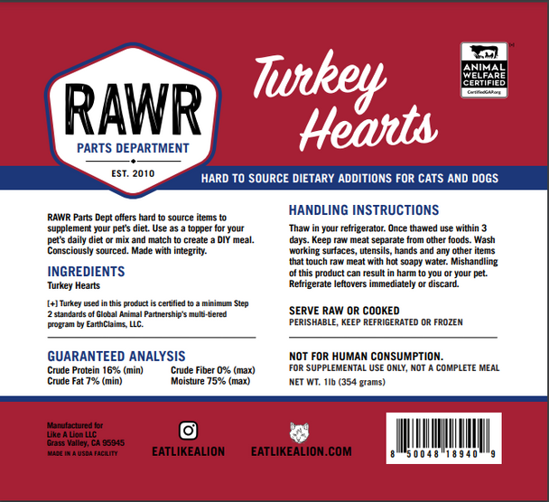 RAWR Turkey Heart 1#