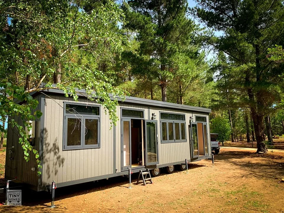 Delivery of the very first Tiny Home in Alexandra