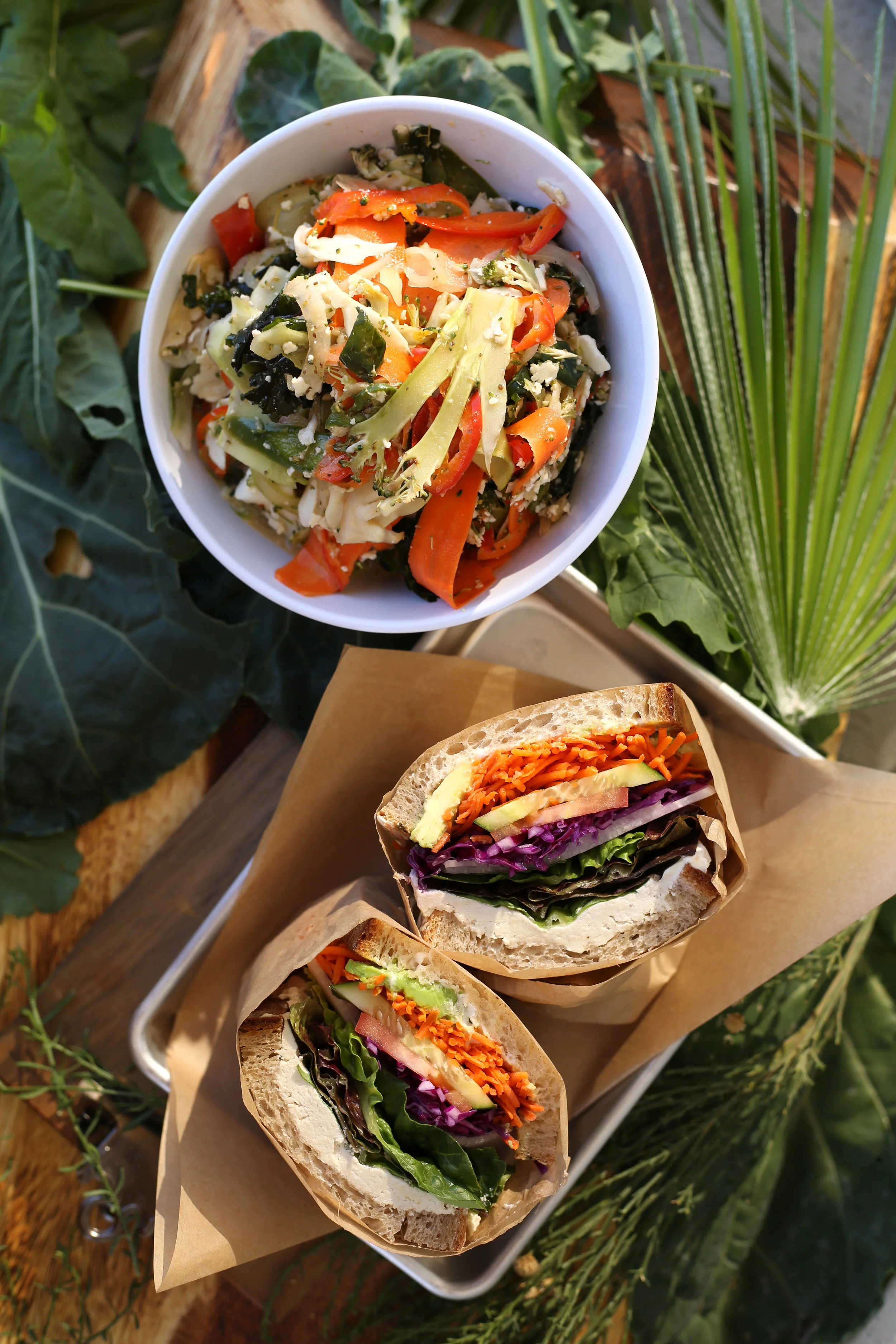 Chef Tanya's Lunch Spread