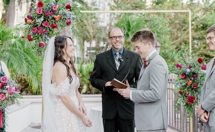 Clearwater Wedding Couples Smiling