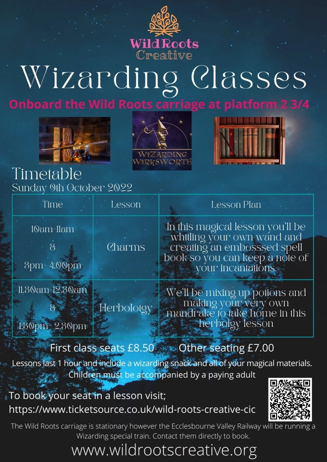 Wild Roots Creative — Wirksworth Wizarding Day