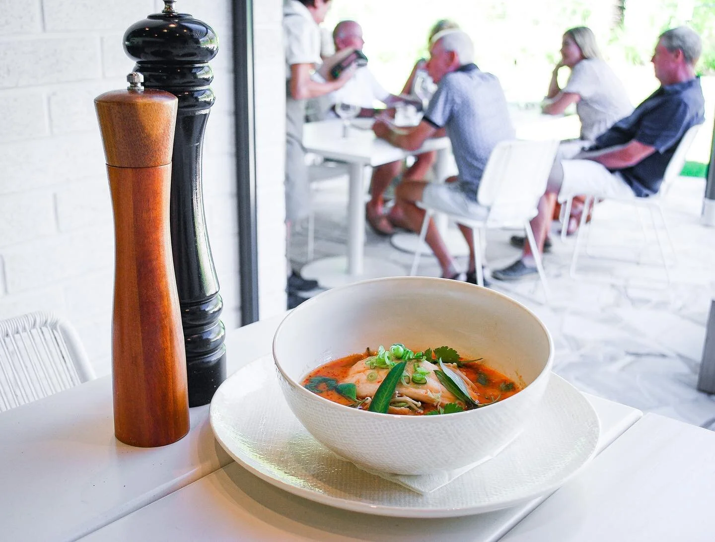 Mid-week lunchin&rsquo; done right ✔️
⠀
🍴Thai red fish curry, gai lan, spring onion, enoki mushrooms &amp; jasmine rice.
⠀
&mdash;&mdash;&mdash;&mdash;&mdash;&mdash;&mdash;&mdash;&mdash;&mdash;&mdash;&mdash;&mdash;&mdash;&mdash;&mdash;&mdash;&mdash;&mdash;&mdash;&mdash;
⠀
Serving coffee from 8am everyday
⠀
OPEN TUES to SUN
-Lunch from 12pm // Dinner from 5:30pm
-Cocktail &amp; bar menu from 3pm
-Sunday Sesh from 3pm for relaxed afternoon dining
⠀
Visit our website to make a reservation:
www.fishparkridge.com.au
.
.
.
.
.
.
#FISHparkridge #noosa #noosaeats #noosadining #noosarestaurant #noosarestaurants #visitnoosa #visitsunshinecoast #supportlocal #lunch #dinner #instafood #finedining #seafood #seafoodrestaurant