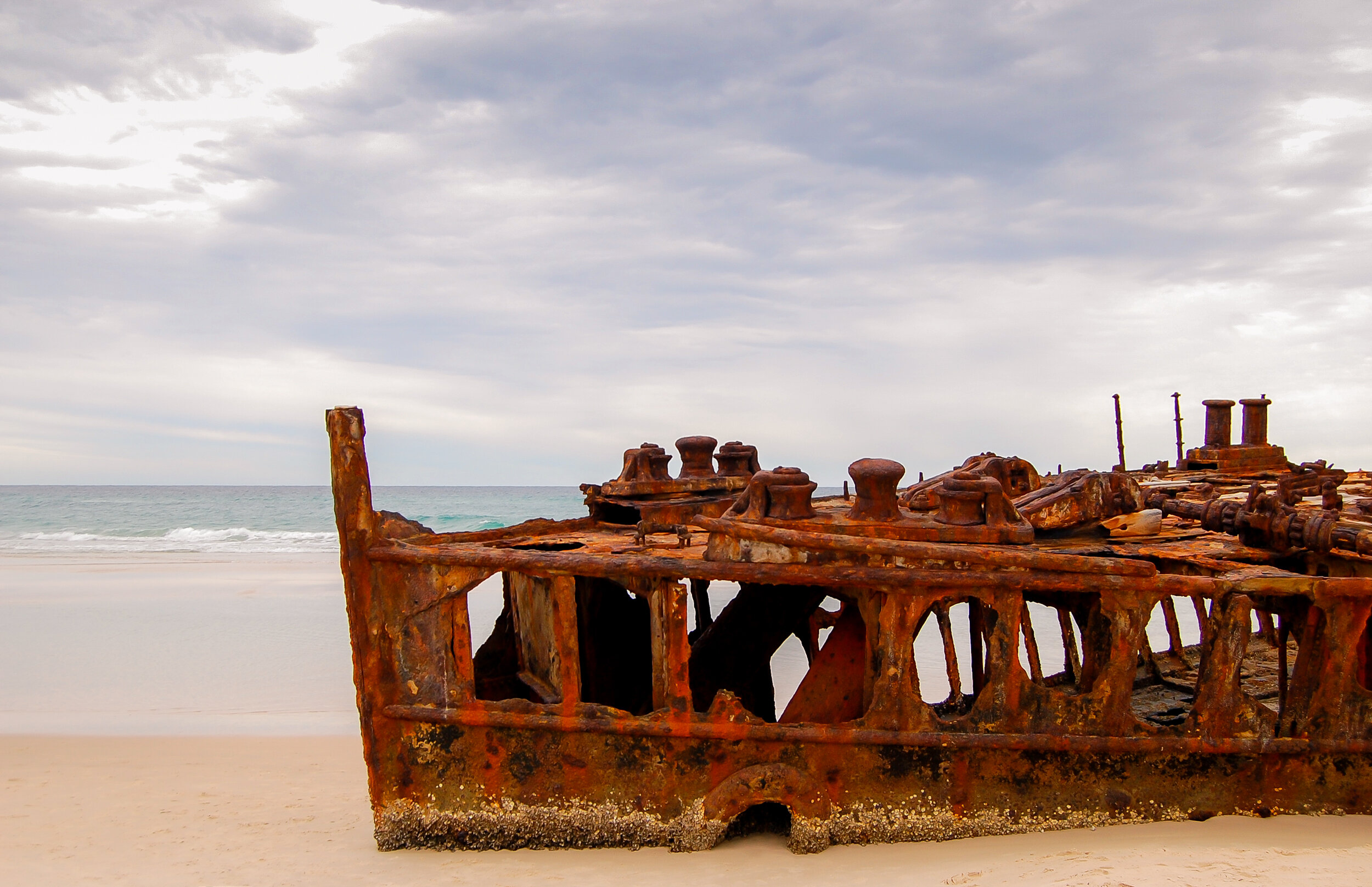 Relitto nave Maheno, Fraser Island, Queensland
