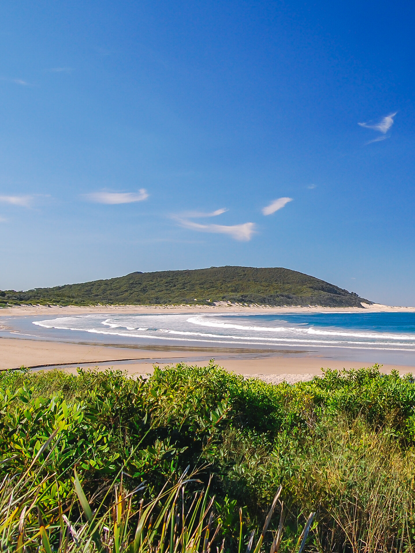 Fingal Bay, Shark Island, NSW