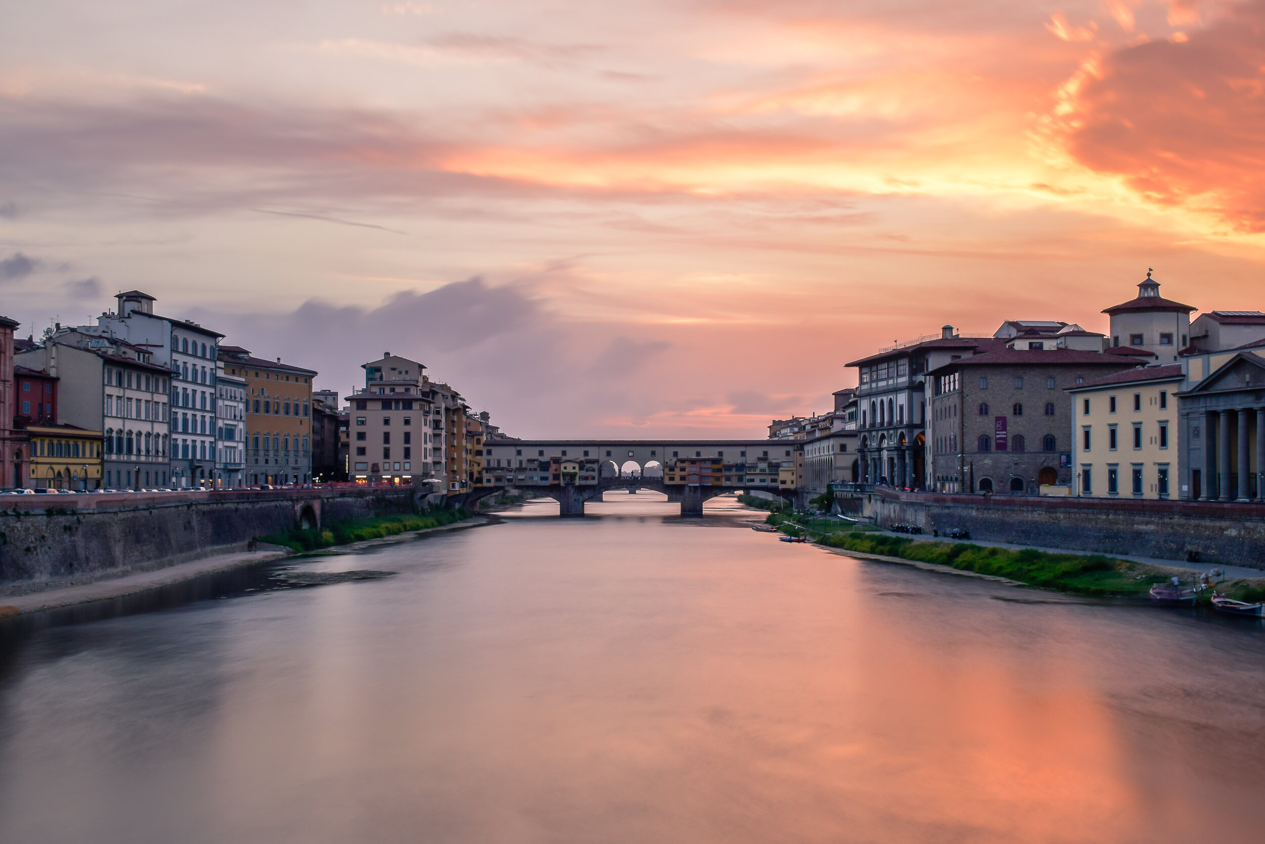 Tramonto Ponte Vecchio, Firenze