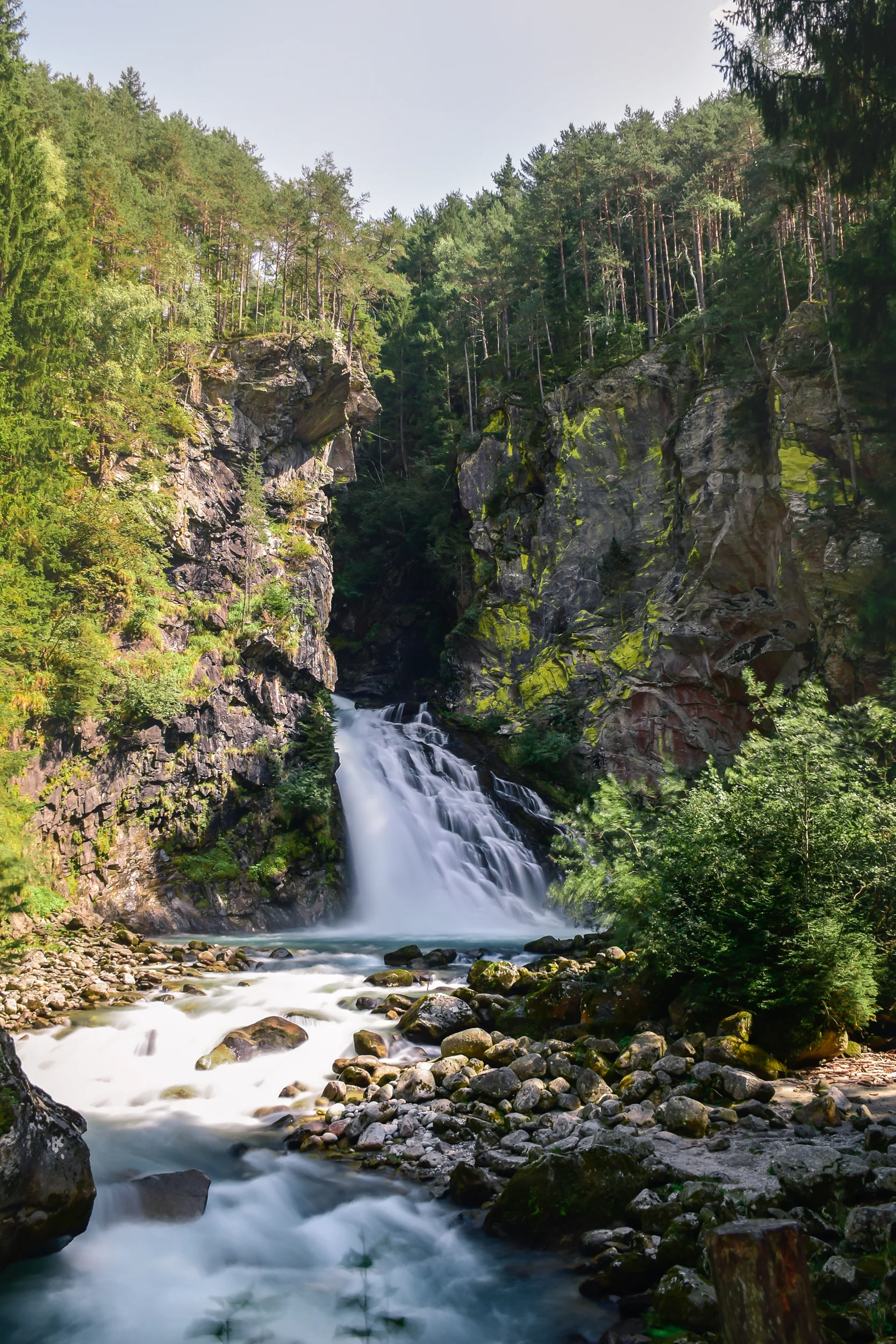 Cascate Riva di Tures, Dolomiti