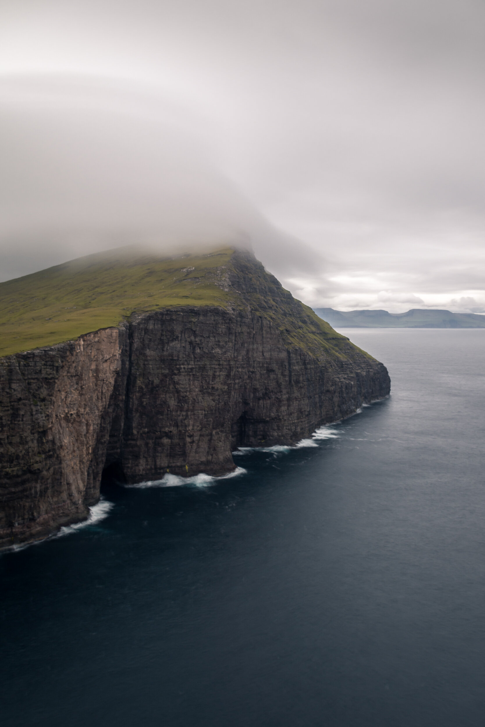 Hike to Trælanípa, Faroe Islands