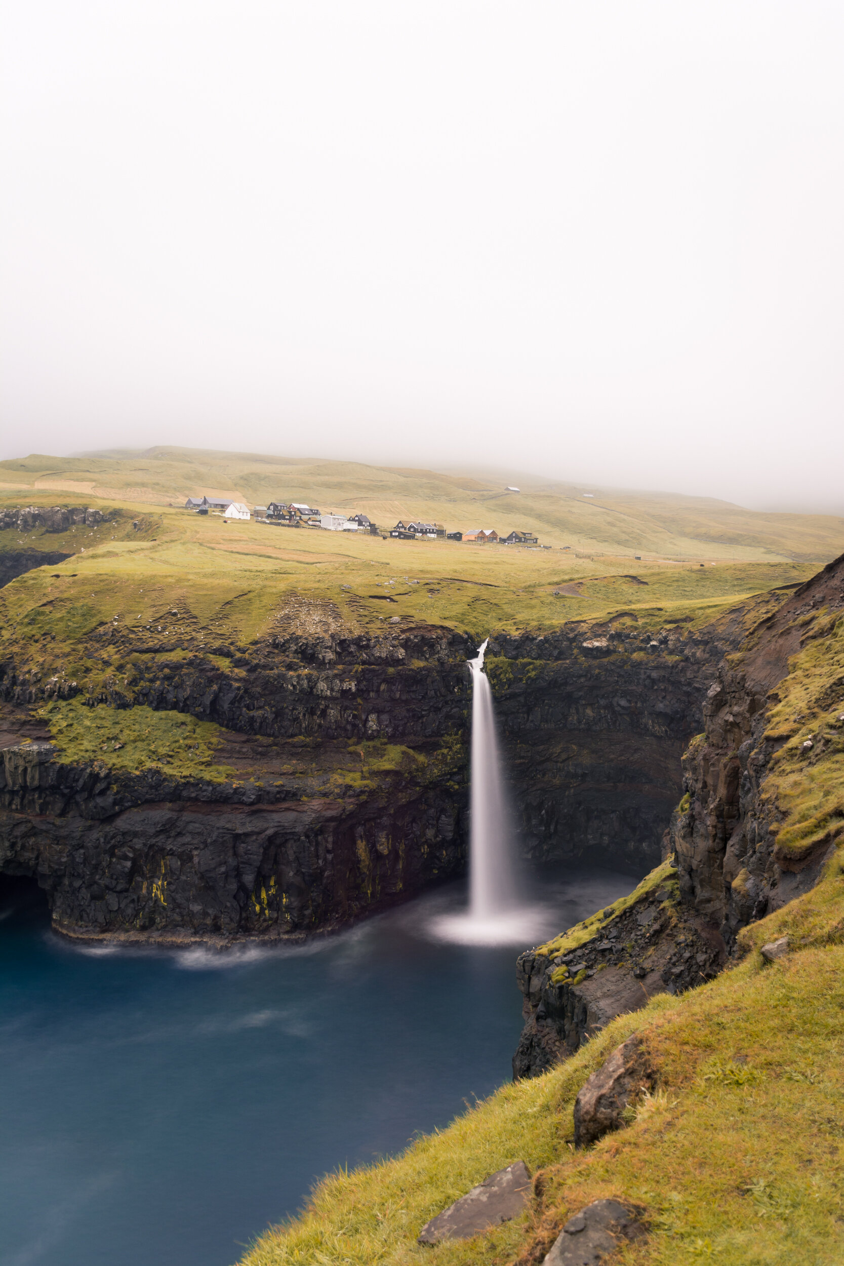 Múlafossur waterfall, Faroe Islands
