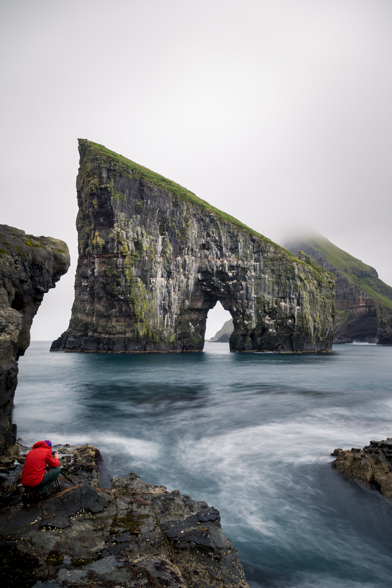 Hike Drangarnir e Tindhólmur, Faroe Islands