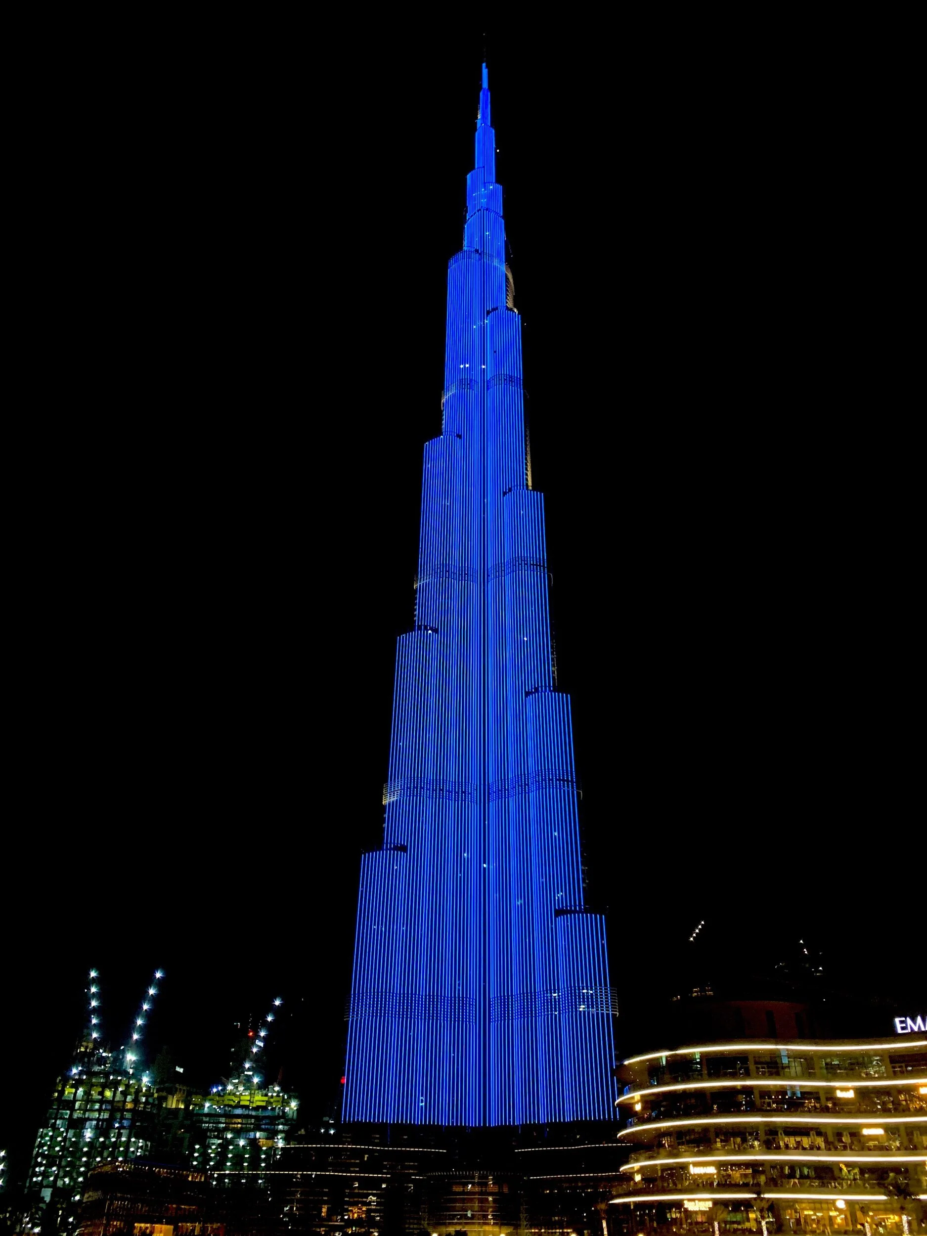 Burj Khalifa (Autism Day 2/4/2019)