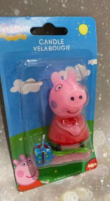 Peppa Pig Candles The Cake Tin