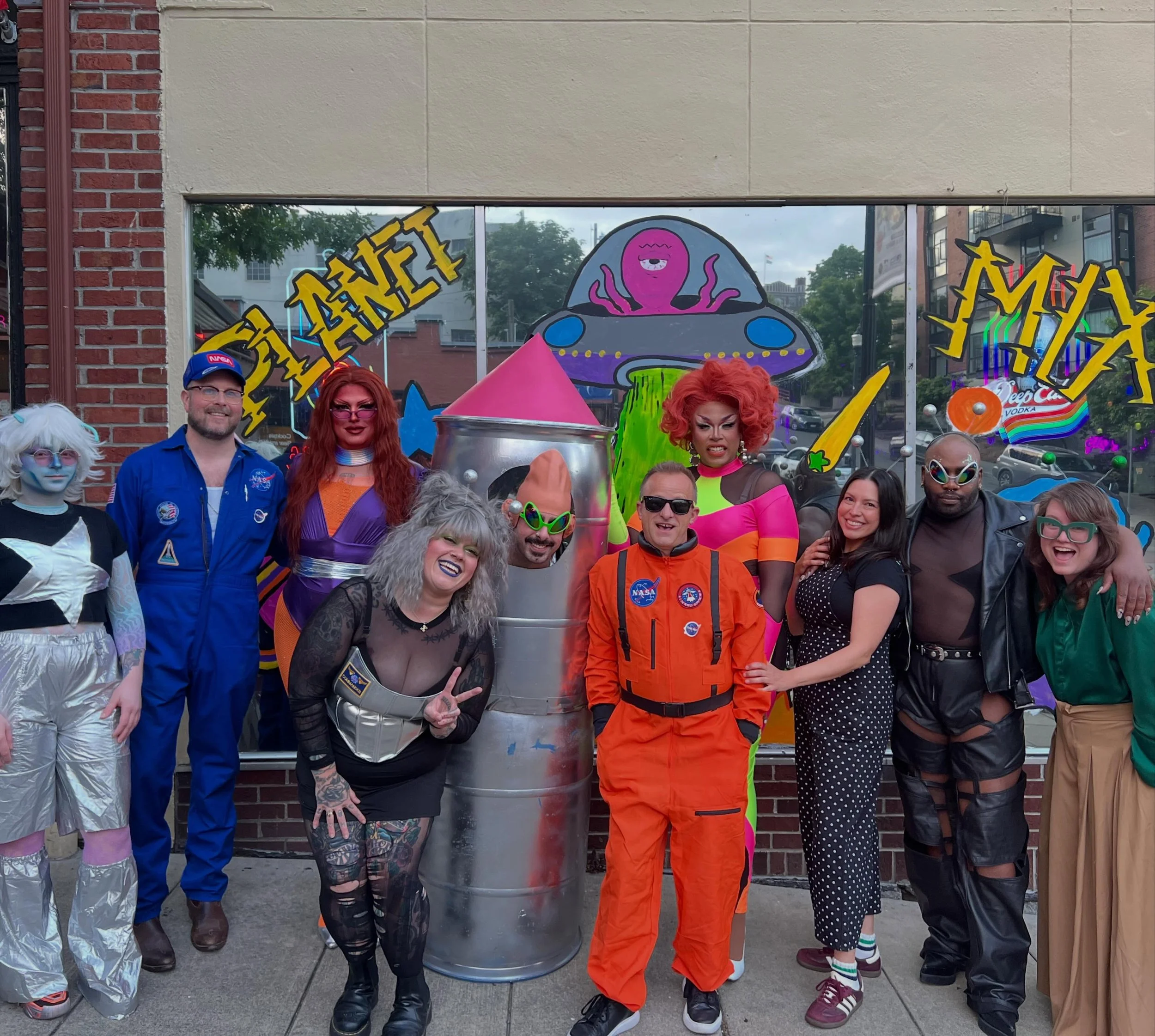 Thanks for traveling to Planet Mix with us! 
🛸🚀🛸🚀
A wonderfully outrageous weekend celebrating 18 years of 🌈THE MIX🌈

We are so grateful for every moment and every friend. 

Comment your idea for our next theme&hellip;.
🤩🤩