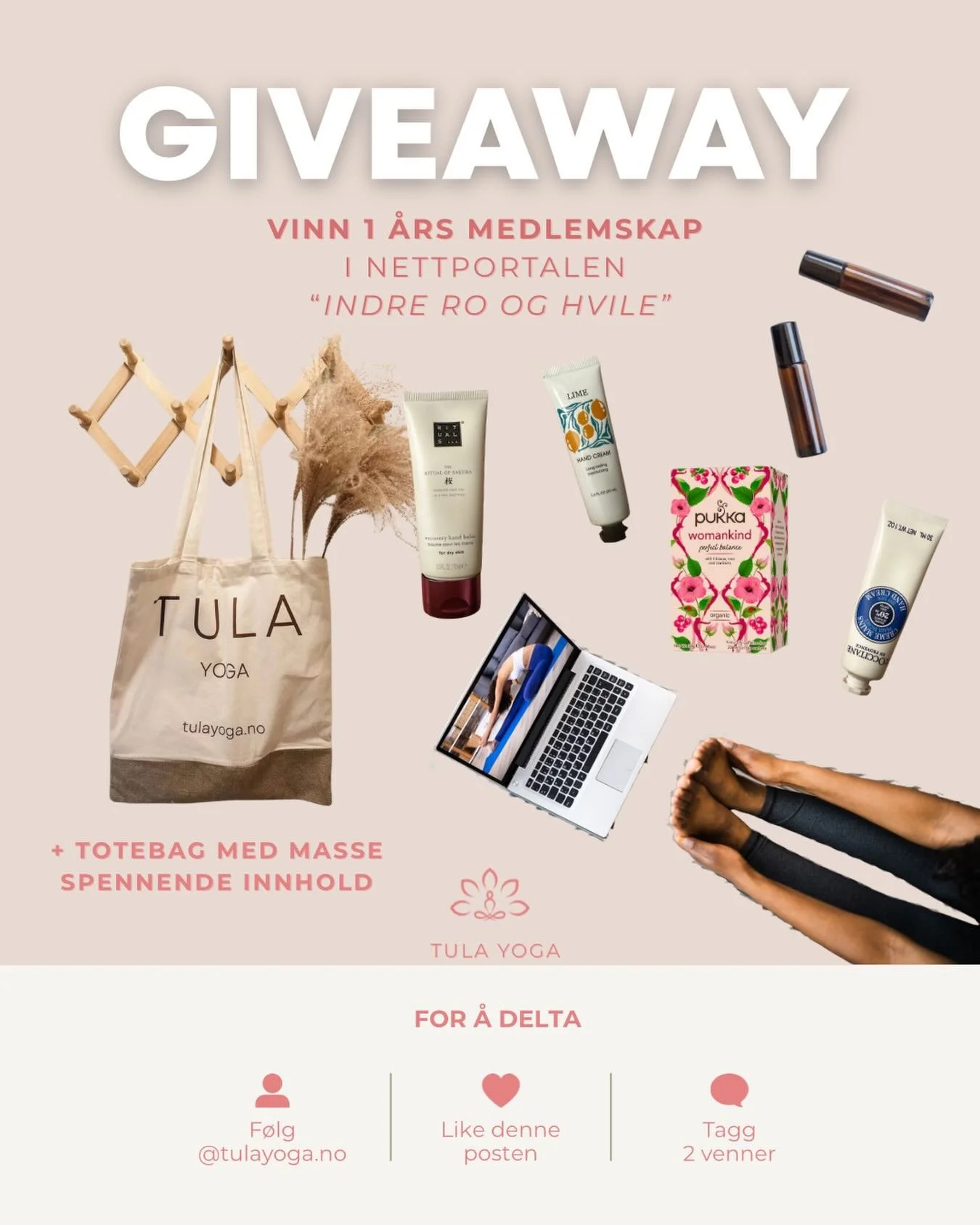 🌿 GIVEAWAY 🌿

Snart er det kvinnedagen &mdash; en dag som minner oss p&aring; alle rollene vi b&aelig;rer, alt vi gir, og hvor lett det er &aring; glemme oss selv litt p&aring; veien 💛

I den anledning &oslash;nsker jeg &aring; gi bort en gave &md