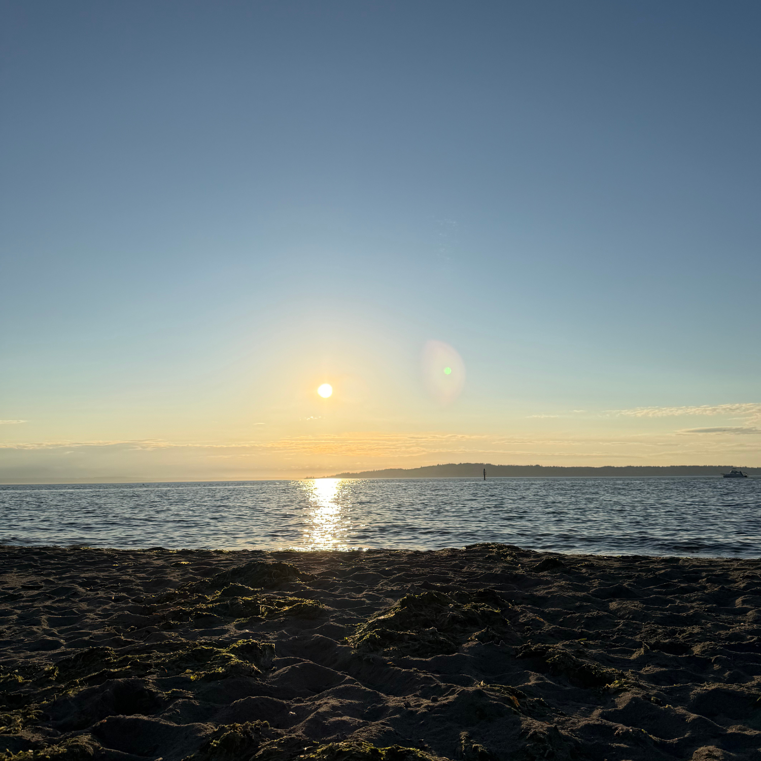 Nearby beach
