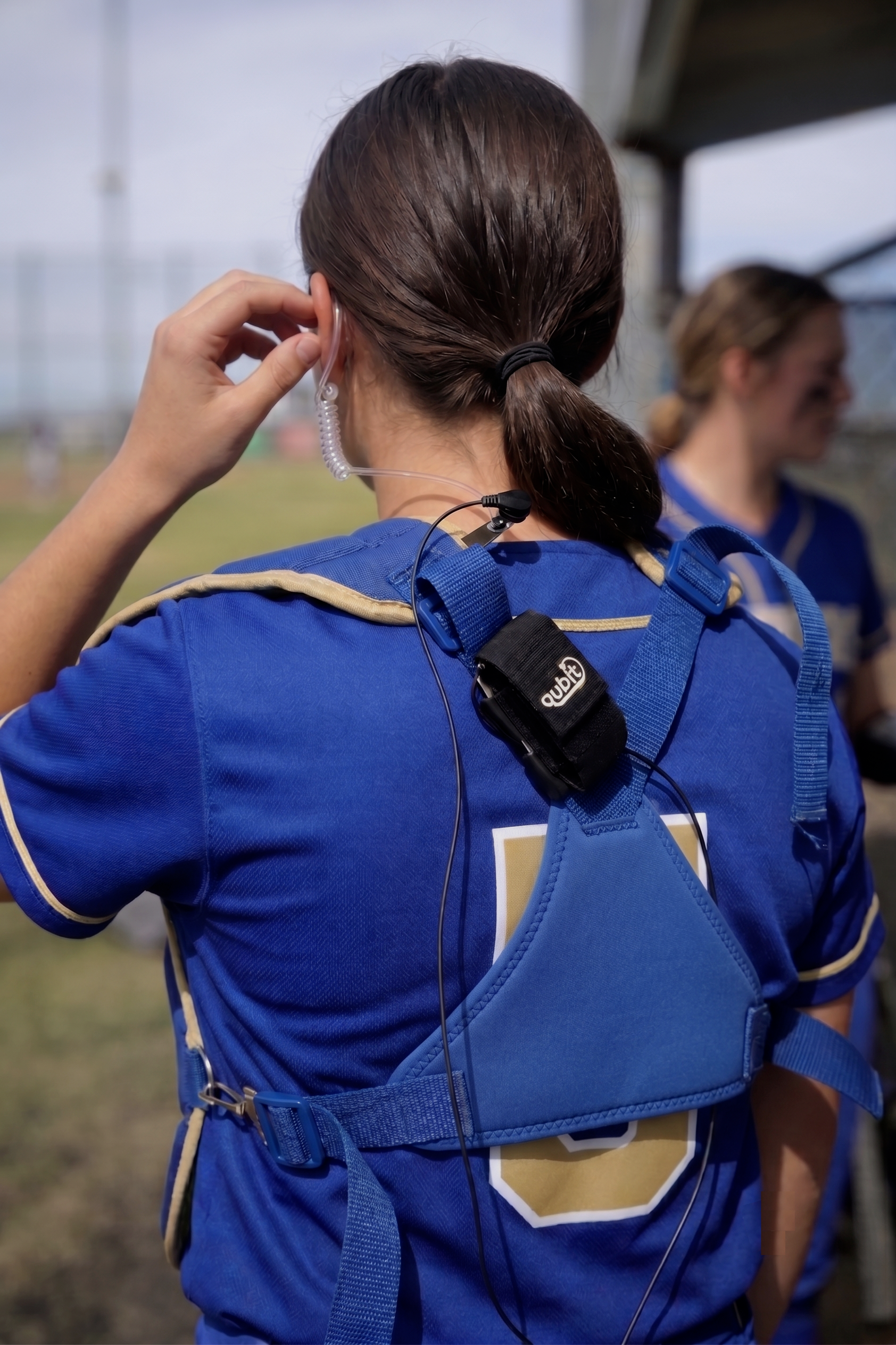 Softball Coach to Catcher Communication Earpiece
