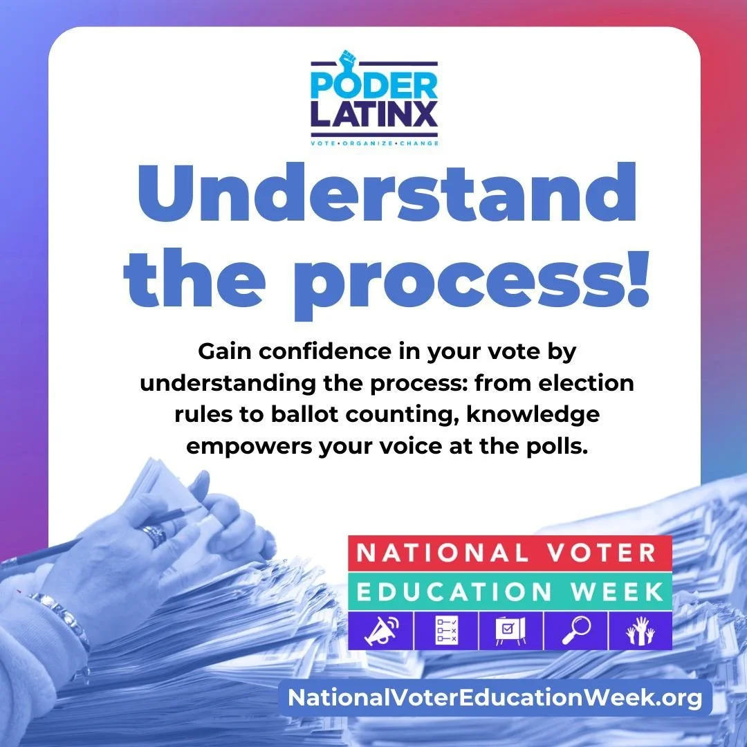 📢 During elections, misinformation spreads fast online. Trust official sources like state and local election officials. Verify information before sharing to combat misinformation effectively. Learn more: NationalVoterEducationWeek.org/process.

Regi