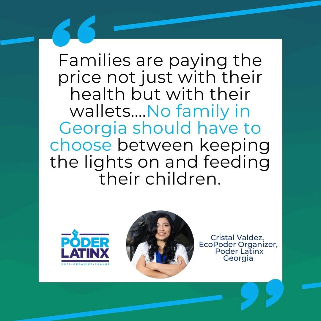 The heat is on and so are our power bills. 🌞💡

 Georgia families are paying the price for extreme heat and rising utility costs, but we have the power to change it at the ballot box.This year, two seats on Georgia&rsquo;s Public Service Commission 