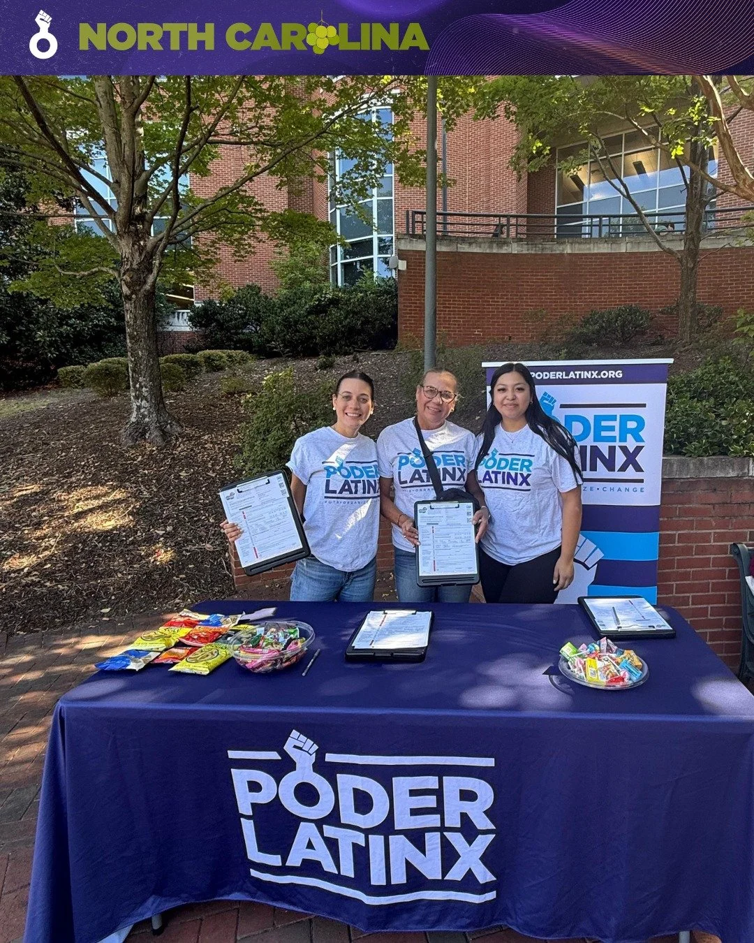 Latino voters are building power and shaping the future! 💪✨
Across 7 states, Poder Latinx is turning conversations into action, registering voters, training leaders, and fueling lasting change. 🌎🗳️

🔗 https://bit.ly/3LvnmOl

#PoderLatinx #CivicEn