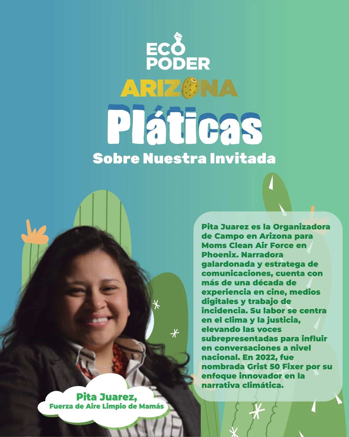 Energizando la nube: C&oacute;mo los centros de datos est&aacute;n transformando el paisaje de Arizona 

&Uacute;nete a Pita Juarez de Mom&rsquo;s Clean Air Force la pr&oacute;xima semana mientras analiza el impacto ambiental y comunitario del auge d