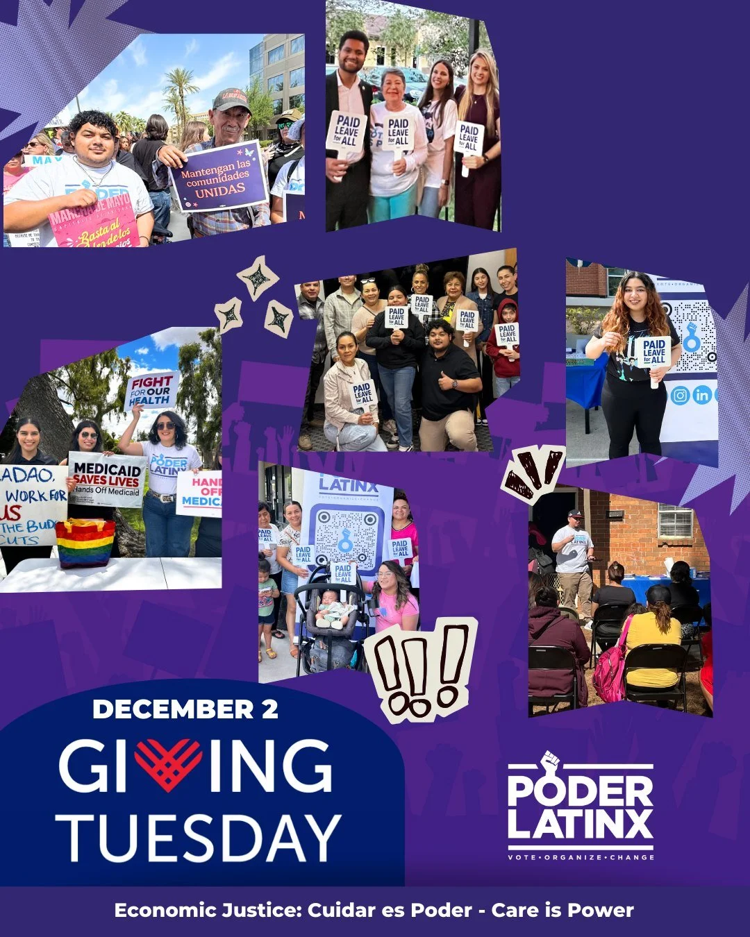 💼 This Giving Tuesday, help us create economic opportunities for Latinx families! Your donation supports programs that strengthen communities, increase access to resources, and build economic resilience.
Donate now: bit.ly/PLXGivingTuesday