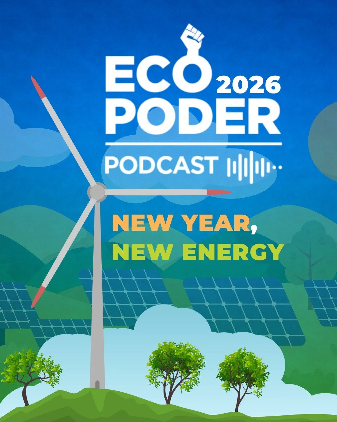 🌱⚡ New Year, New Energy! ⚡🌱
Kick off 2026 with the Eco Poder Podcast and learn how to lower your energy bills, take civic action, and make your community&rsquo;s voice heard!

🎧 Listen now on Spotify &amp; YouTube &ndash; your power, your future, 
