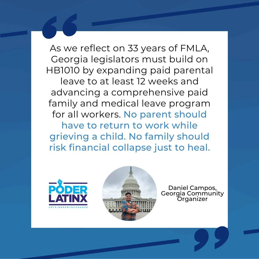 In 1993, the Family and Medical Leave Act (FMLA) was a major win for labor justice. It guaranteed job-protected leave for workers facing medical or family emergencies. 

But 33 years later, unpaid leave isn&rsquo;t enough. 

On the anniversary of FML