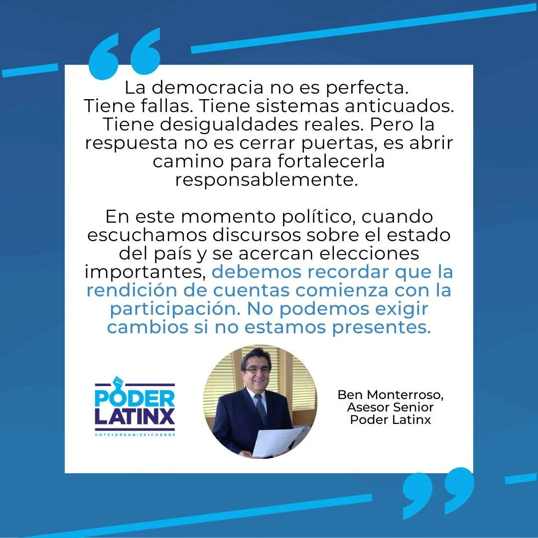 En este D&iacute;a de los Presidentes, recordamos que la democracia no se hereda. Se defiende.

🗳El derecho al voto es una promesa por la que generaciones han luchado, y que hoy debemos proteger frente a cualquier intento de intimidaci&oacute;n o ba