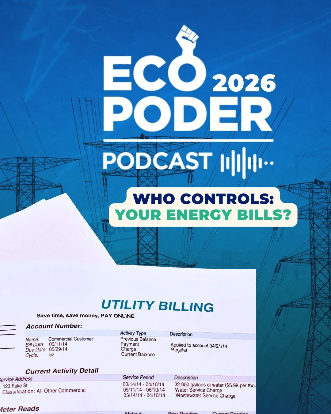 ⚡ Who controls your energy bills?

100 days after the PSC elections, Georgia families are still feeling the impact. On the latest Eco Poder Podcast, we break down what the Public Service Commission does and why it matters for our communities.

🎧 Lis