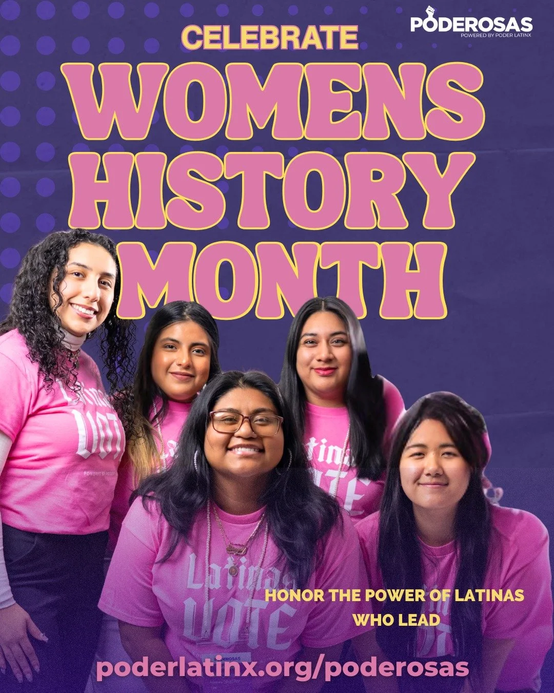 💪✨ This March, we honor women making history, today and tomorrow.
The Poderosas Fellowship gives Latinas hands-on experience to lead, organize, and create real change in their communities. Are you ready to be a part of it?
🌟 Applications are OPEN! 