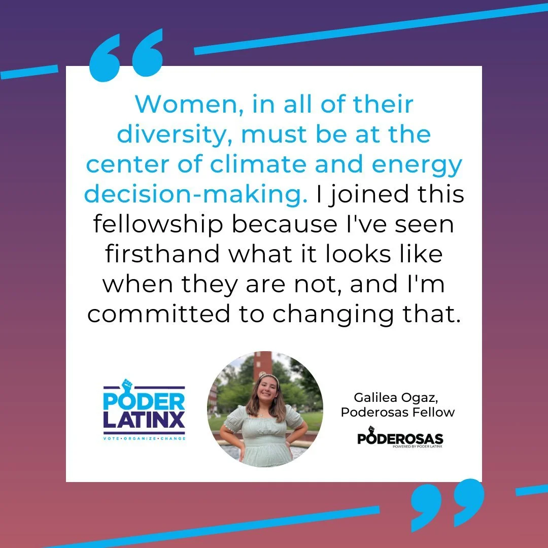 Women on the frontlines of the climate crisis are carrying more than their share.

✍🏽 Poderosas Fellow Galilea Ogaz, shares how energy burden impacts women and why they must be centered in climate and energy decisions.

🔗 Read more: bit.ly/4b8Lz6d
