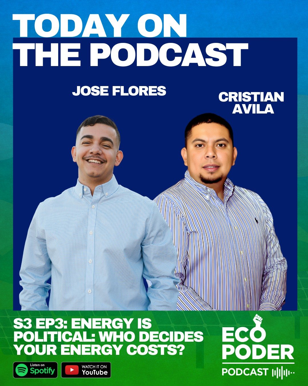 Who decides how much you pay for electricity? ⚡

In this episode of Eco Poder, Jose and Cris break down the SRP elections in Arizona and utility board elections nationwide. Learn how these decisions affect your bills and how you can take action to pr