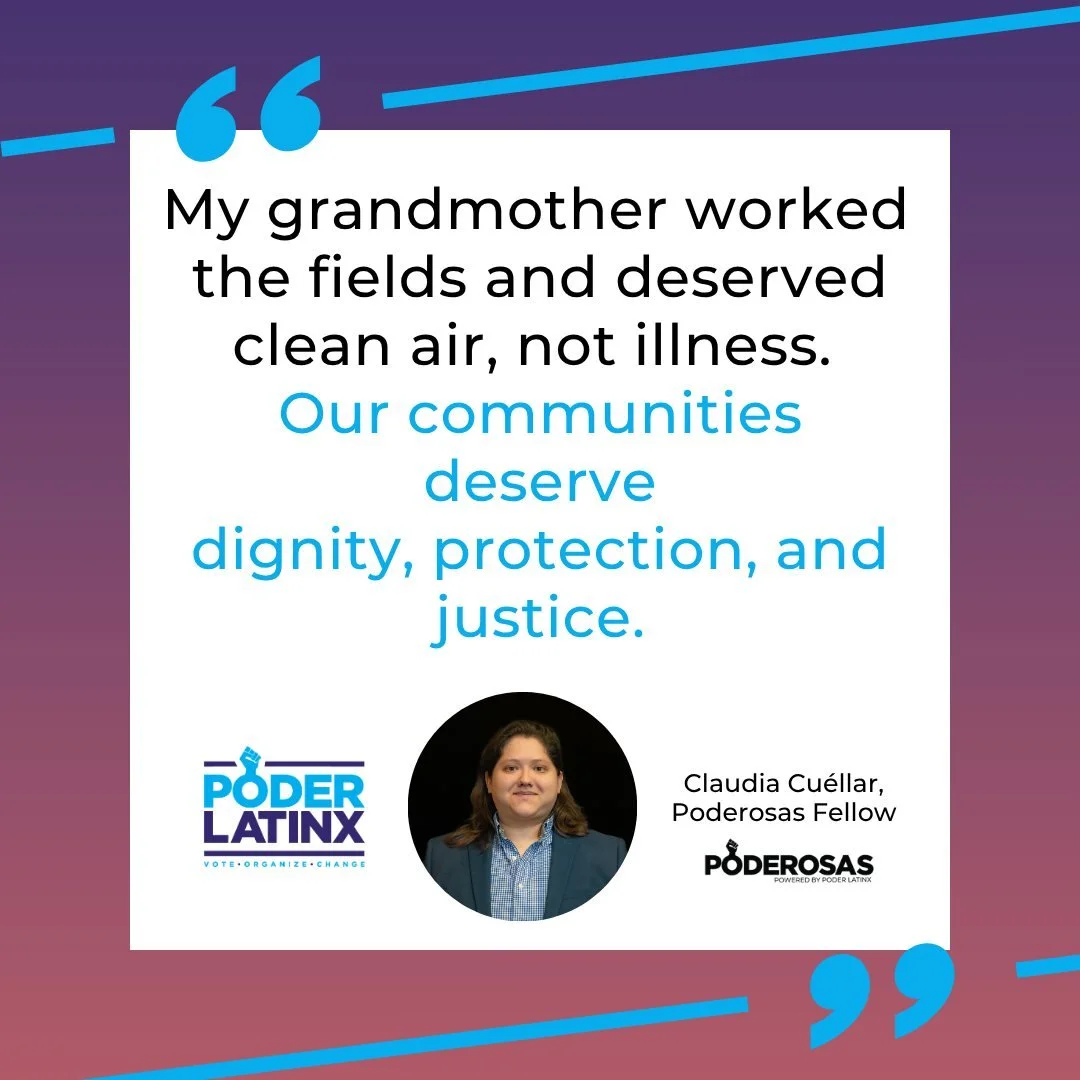 From her grandmother&rsquo;s fields to the frontlines of advocacy, Claudia Cu&eacute;llar shares a powerful story of environmental injustice impacting women in the Rio Grande Valley.
This is not just one family&rsquo;s story. It&rsquo;s a reality for
