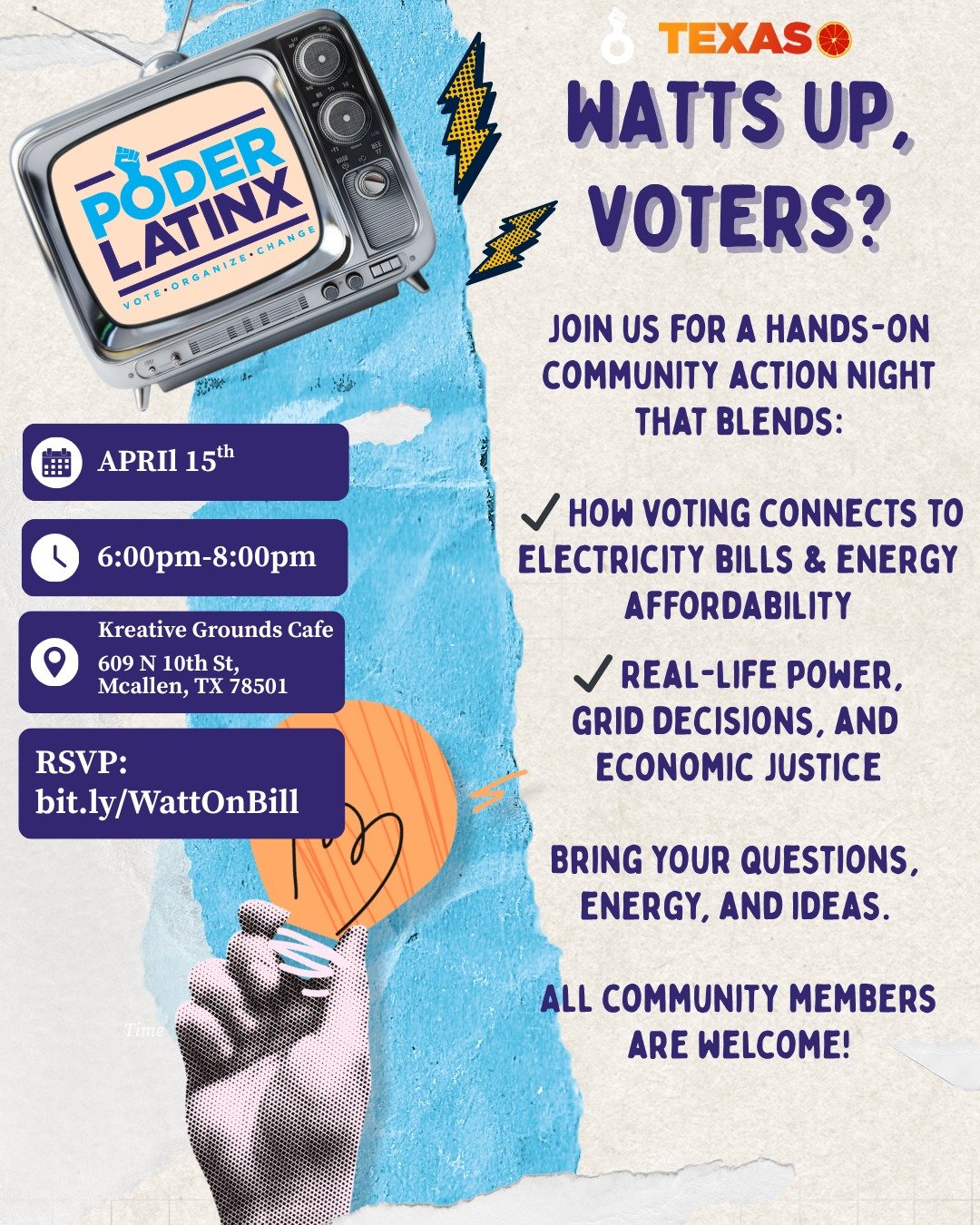 Confused by your electricity bill? You&rsquo;re not alone ⚡️

Join Watts On Your Bill to learn how to actually read your bill, understand those confusing charges, and get practical tips to lower your energy costs.
Save money. Use energy smarter. Feel