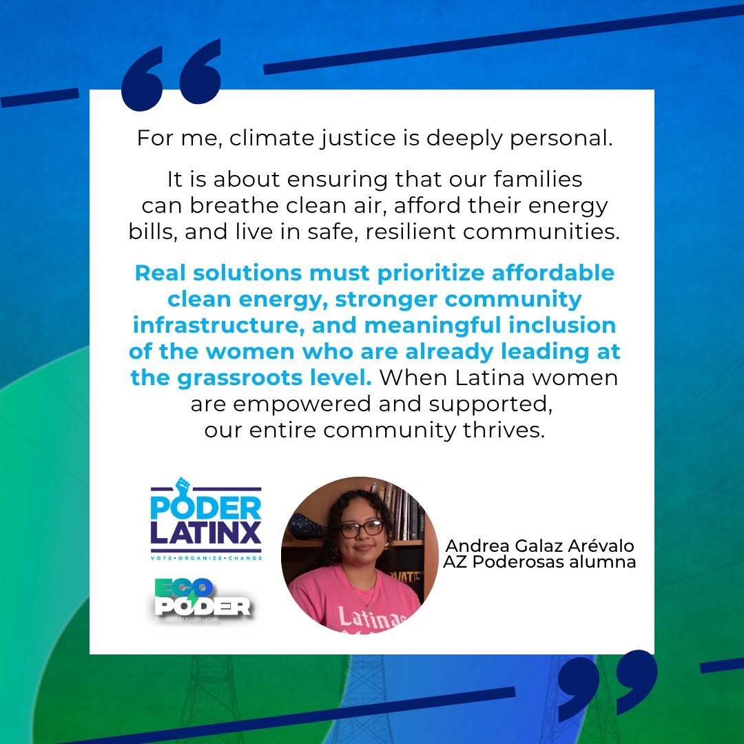 We&rsquo;re still in Earth Month, and the message remains clear: climate justice is about our daily lives, our families, and our future. 🌍️ 

From rising utility bills to extreme heat, Latino communities are facing the impacts of climate change firs