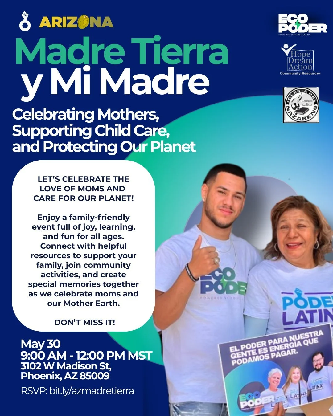 Let&rsquo;s celebrate the love of moms and care for our planet 💐🌎
Join us for a family-friendly day full of joy, learning, and fun for all ages! Connect with resources to support your family, enjoy community activities, and make special memories as