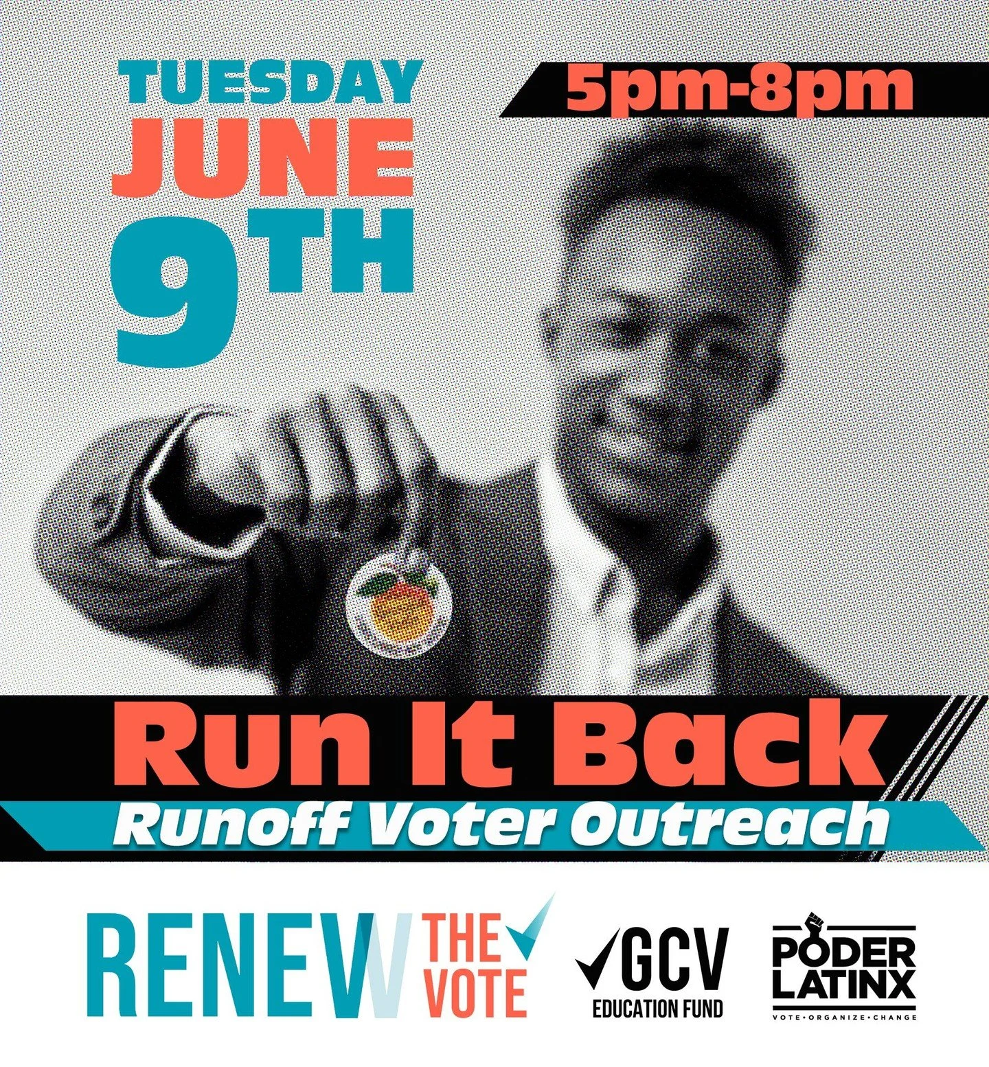 Join GCV Education Fund and Poder Latinx for our joint GOTV outreach effort as we connect with voters and share important election information. Together, we&rsquo;re making sure our communities have the information they need to get engaged. A quick r