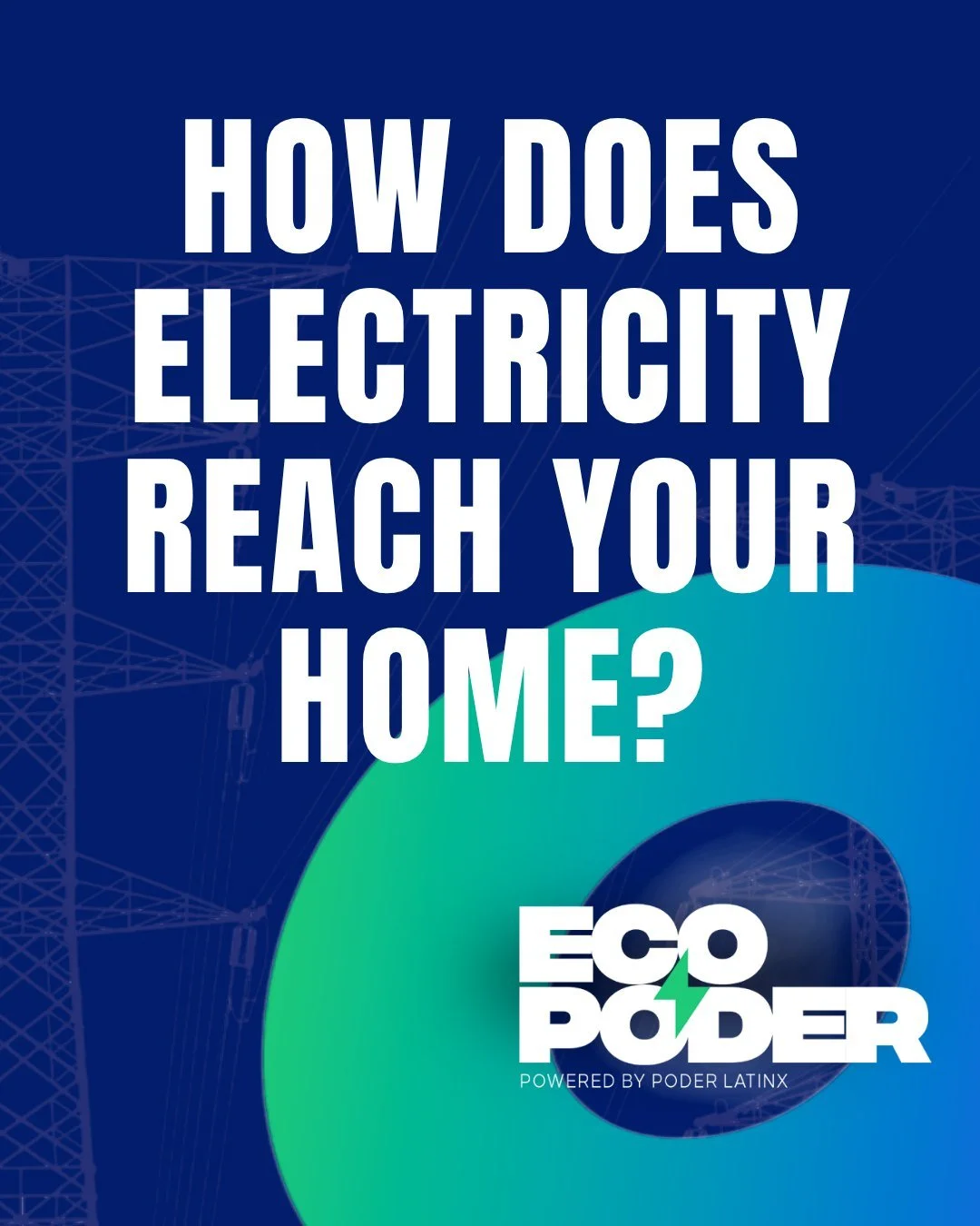 ⚡ Ever wonder how electricity reaches your home?

Understanding how our energy system works helps us make informed decisions about energy affordability and the policies that impact our communities.💡🌎 

Swipe through to learn how electricity travels