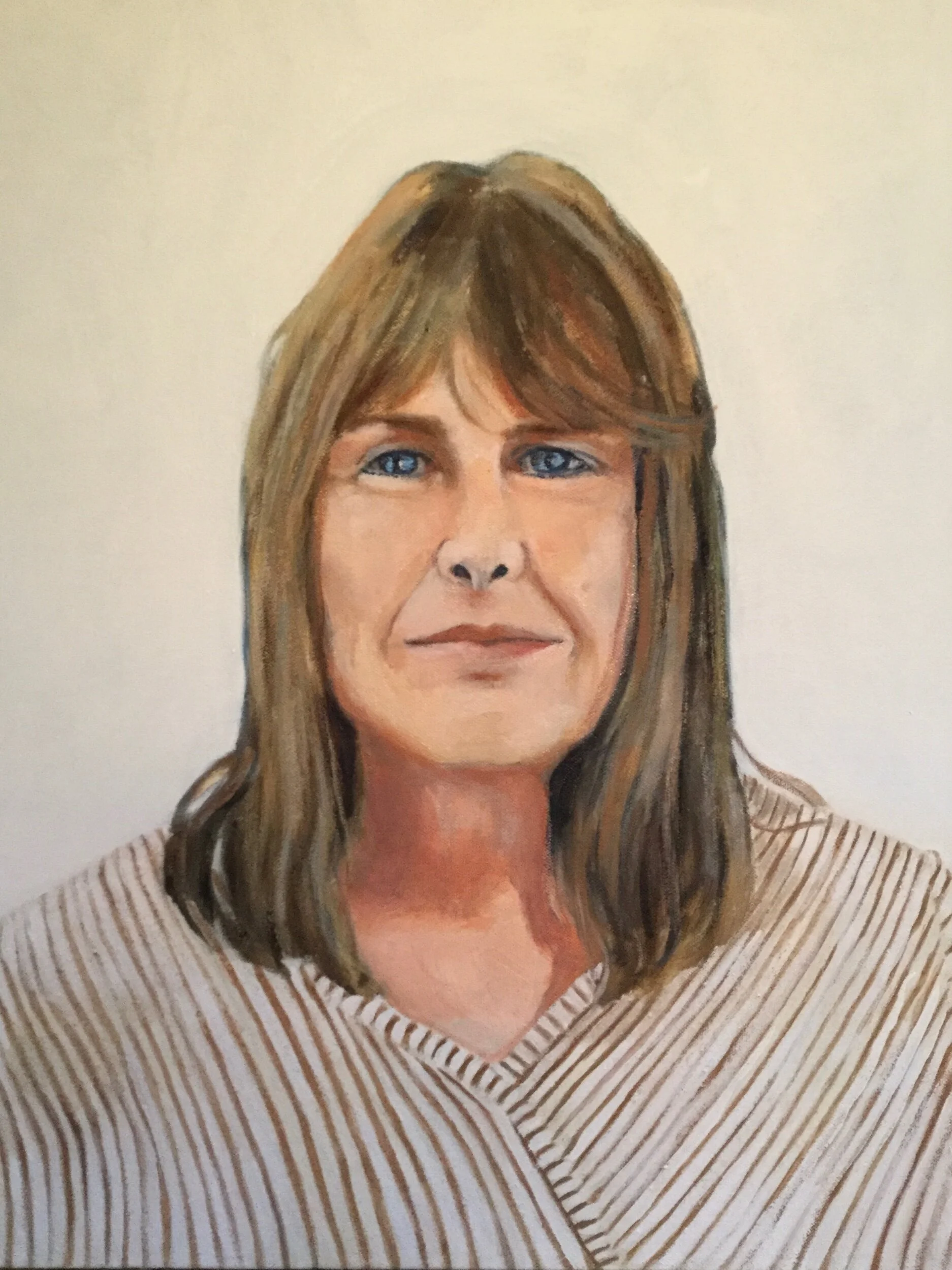 Sue Gonzales, 2019, 16x20”, oil on canvas