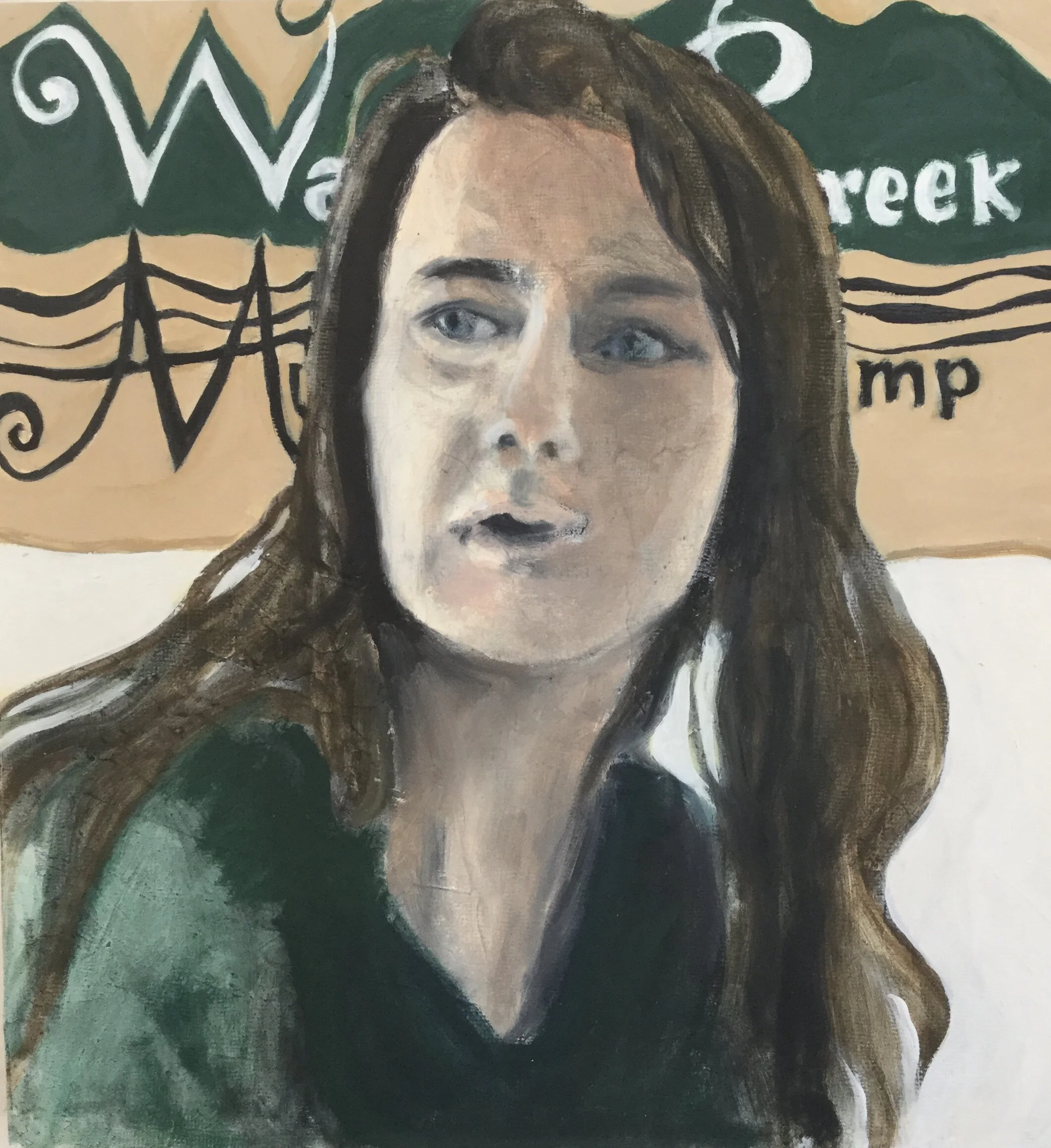 Ingrid 12x12” oil on panel, 2020