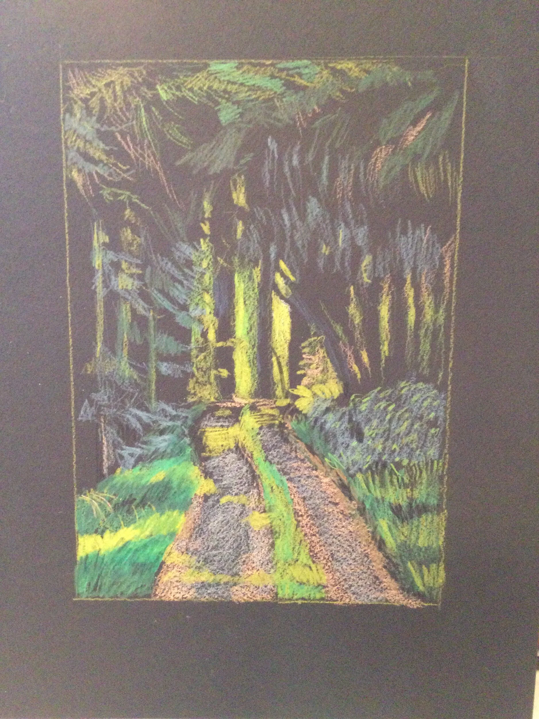 Into The Woods 9x12”