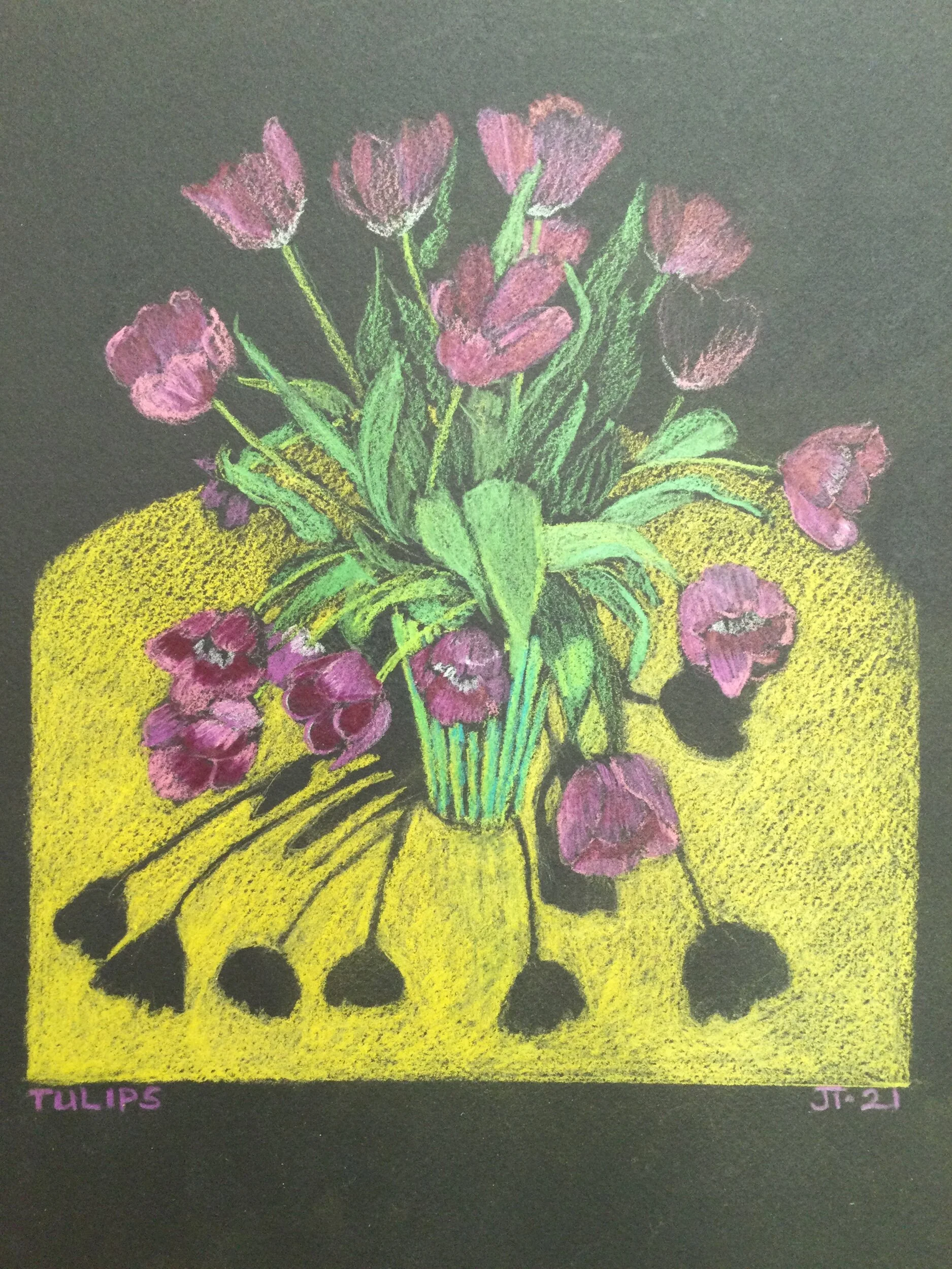 Tulips 9x12”