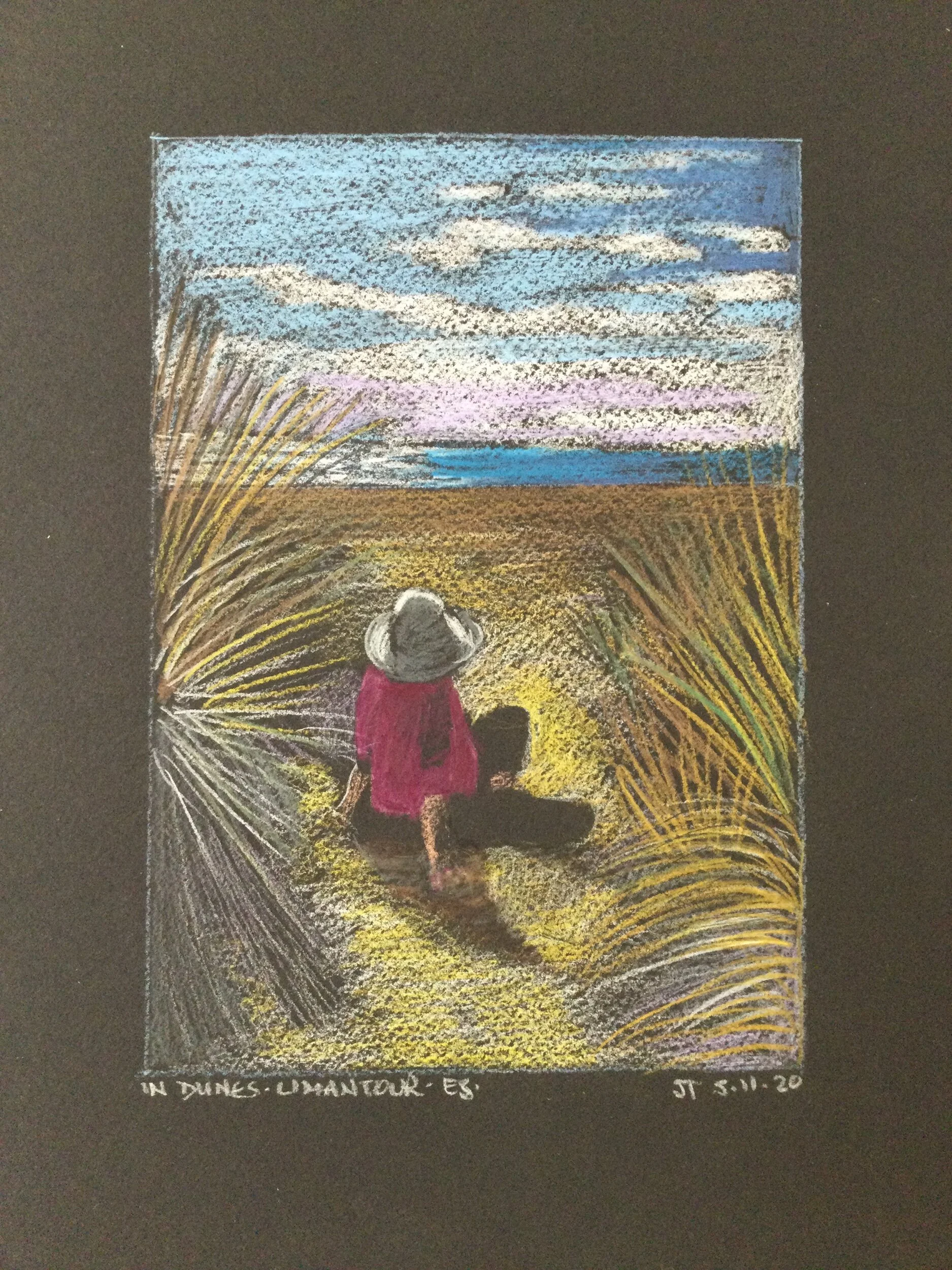 In Dunes /Limantour 9x12”