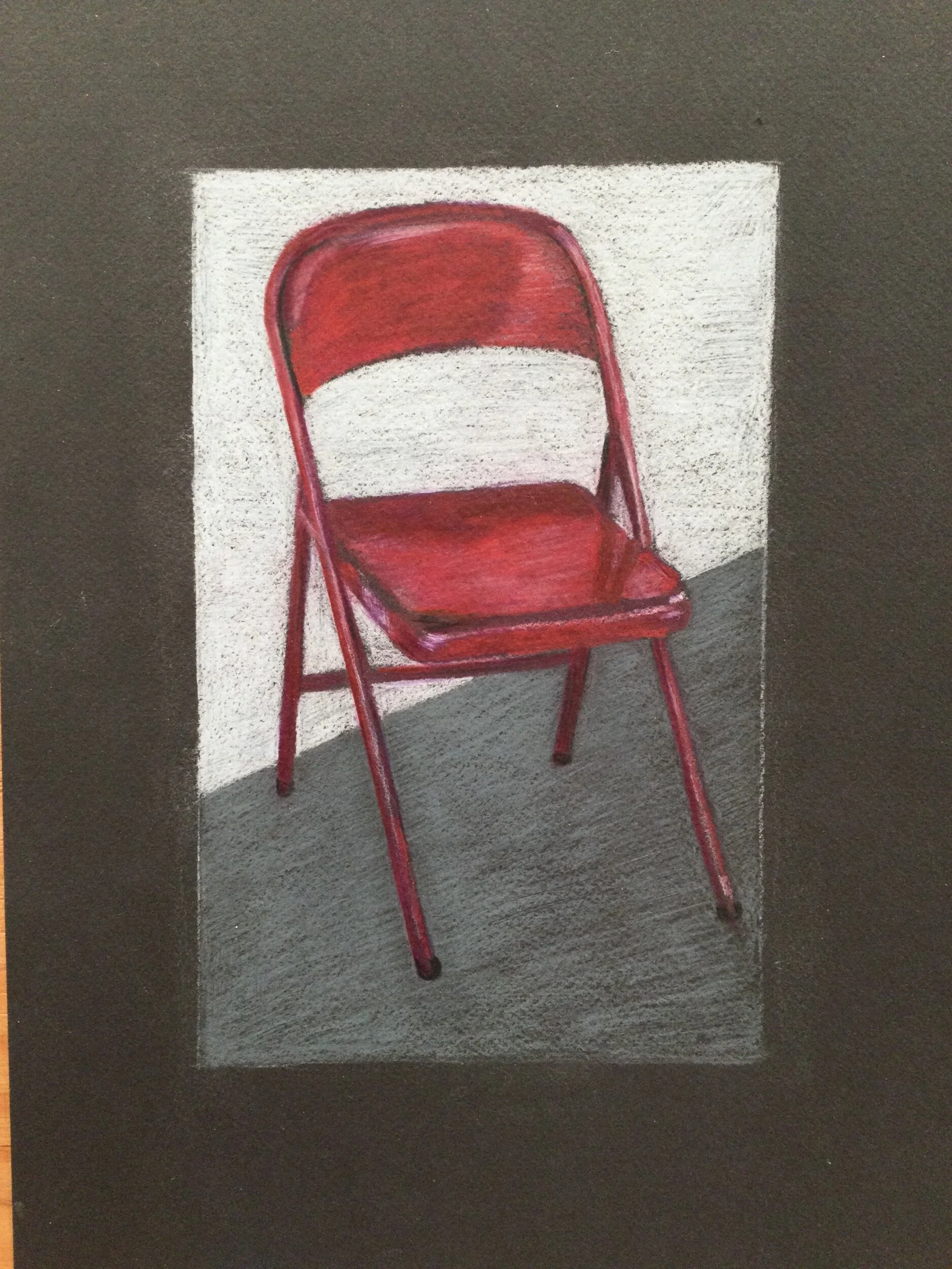 Red Chair 10”X14”