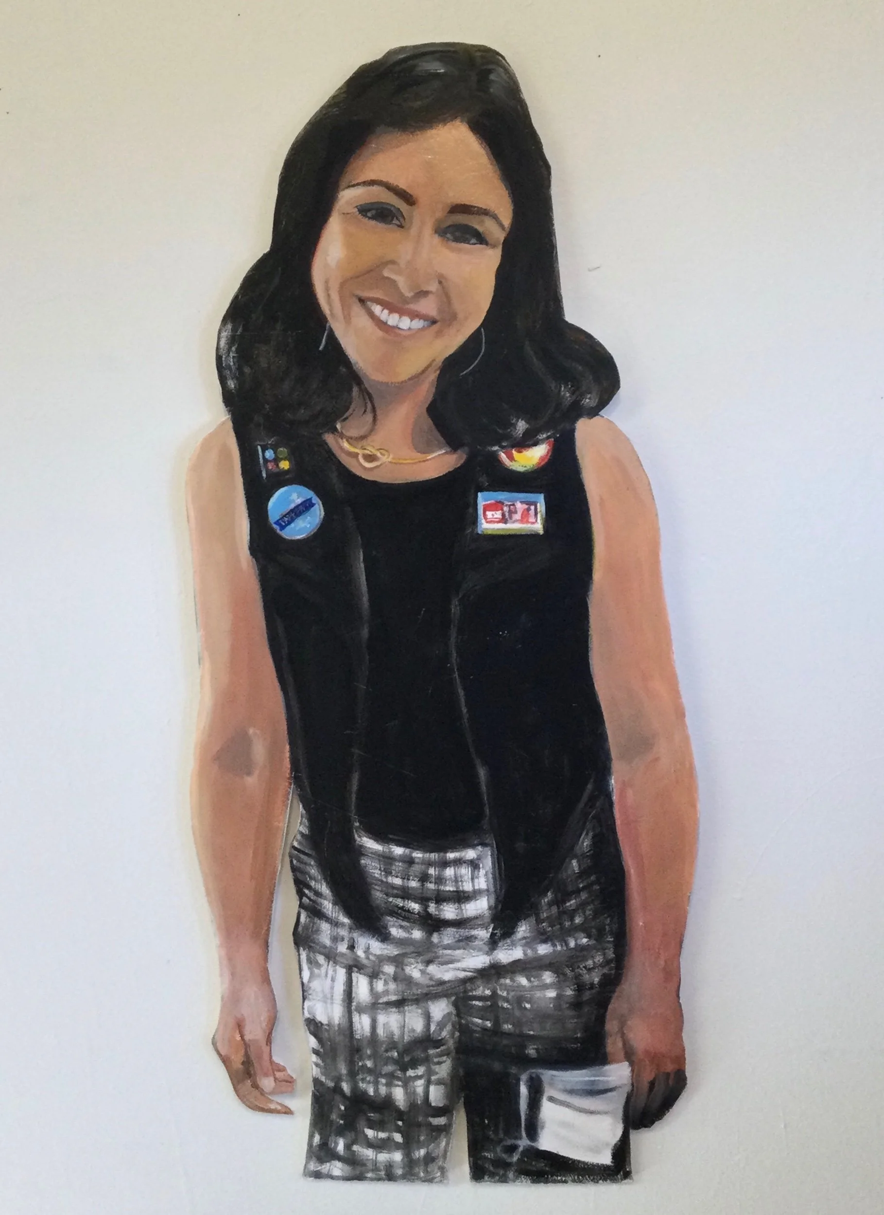 ALEX, 16 X 35”, Oil on Arches paper, 2022