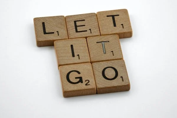 Forgive yourself: letting it go
