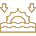 A black and white face mask with a smiling face design with big eyes and a wide grin.