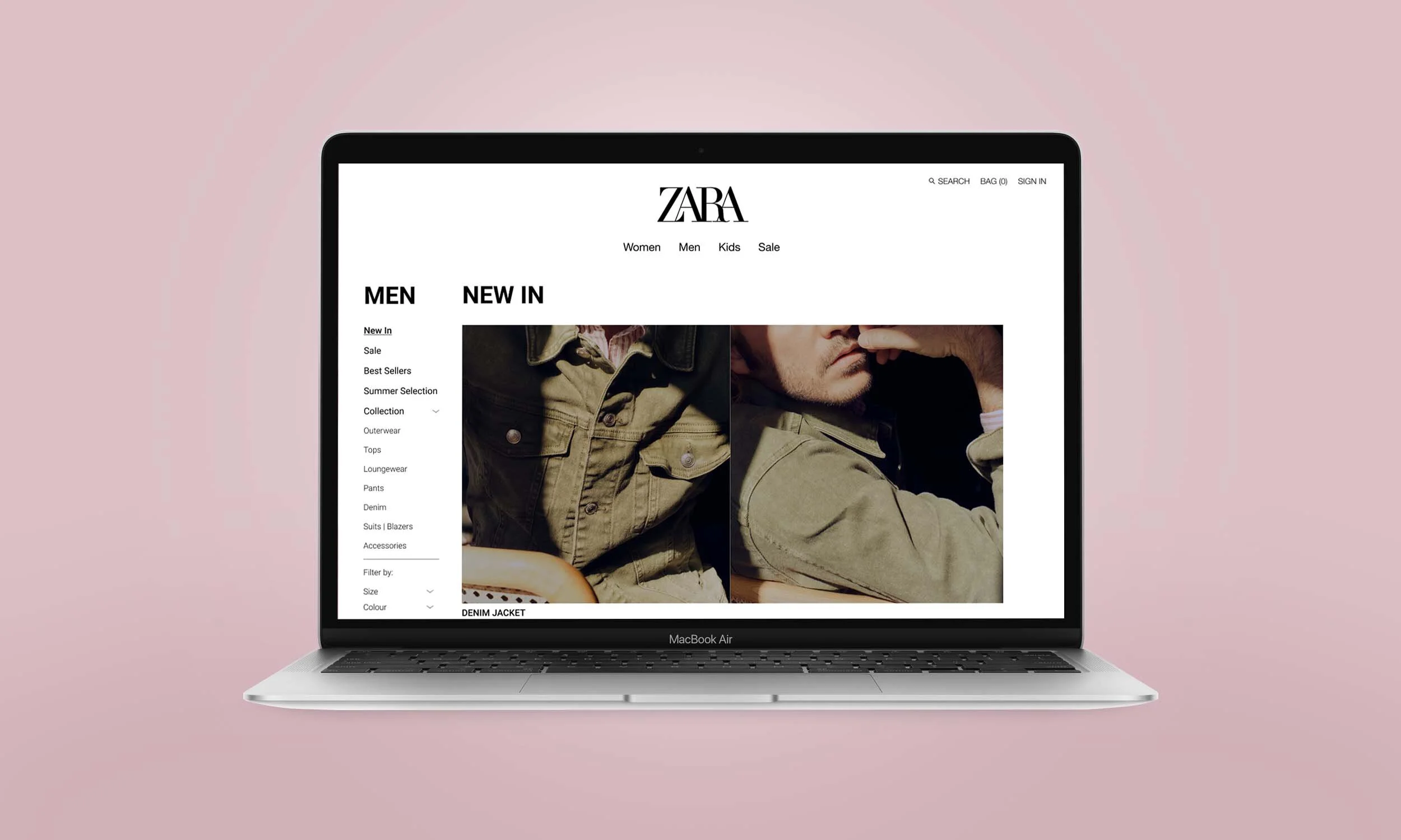 zara web